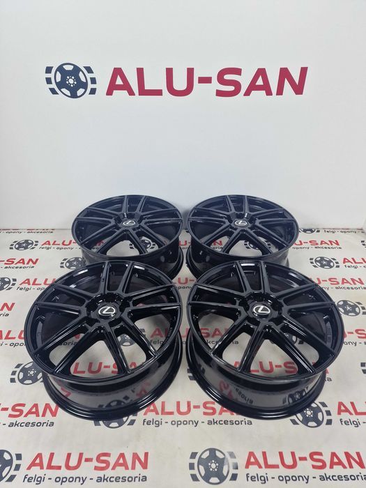 NOWE alufelgi LEXUS 18" 5x114,3 ES,GS,IS,RC,UX Czarny