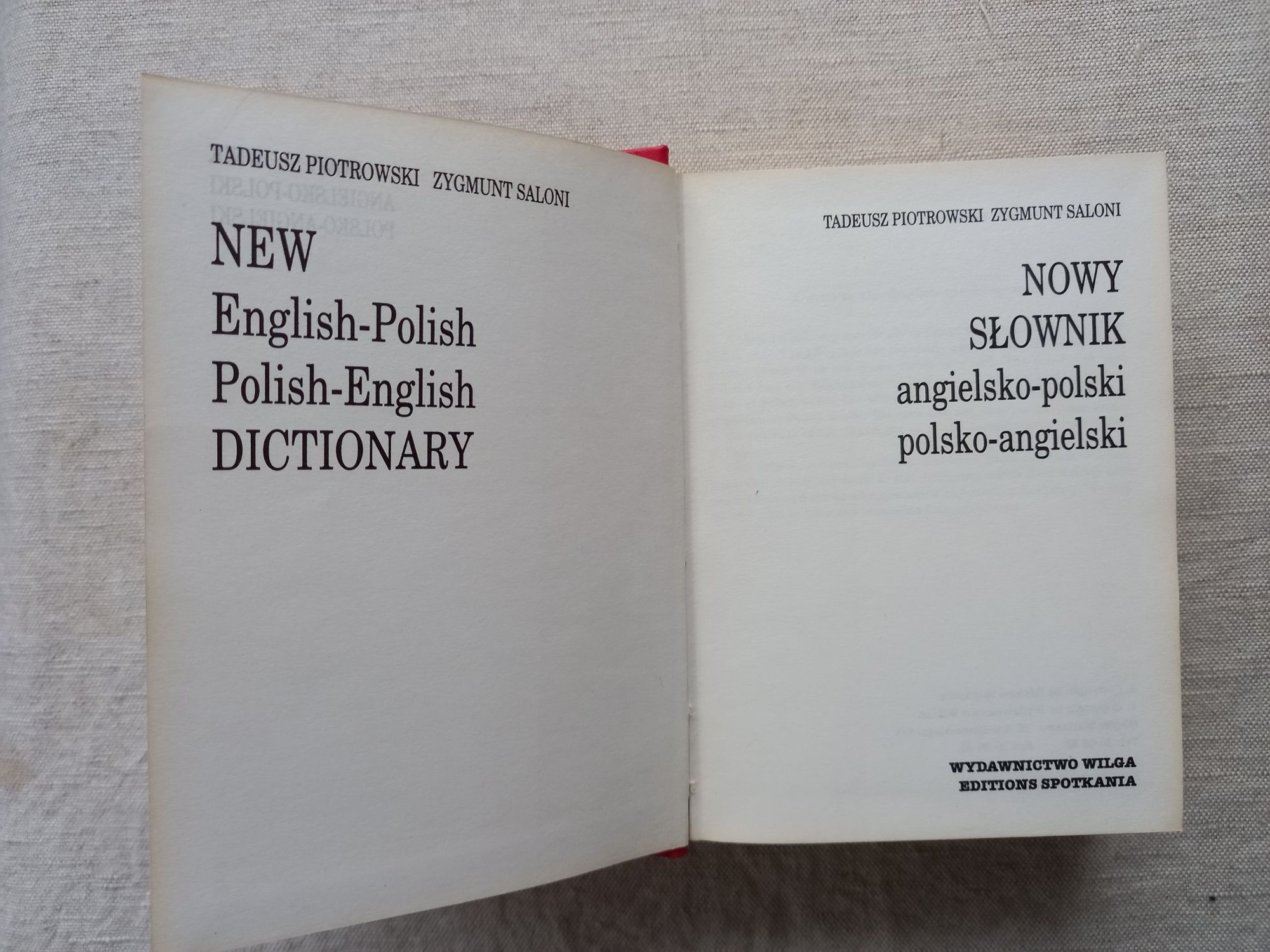 Słownik angielsko - polski, polsko - angielski
