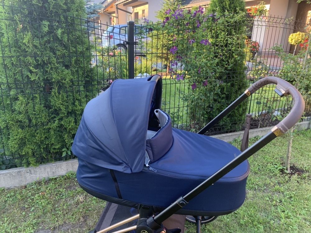 Gondola Cybex Lux Priam Midnight Blue + gratisy