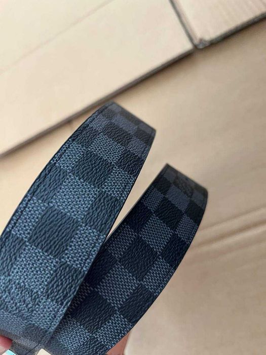 LV Pasek Louis Vuitton Belt 105cm nowy czarny
