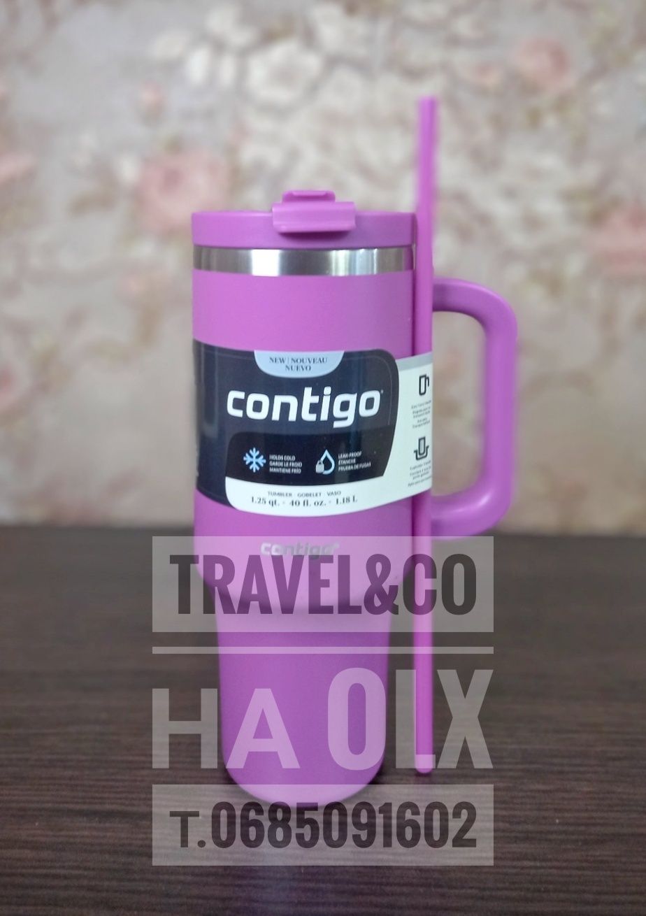 Contigo Streeterville Tumbler 1180 мл термокружка (stanley quencher)