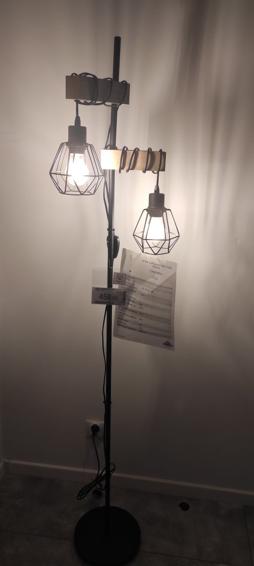 Lampa podłogowa   retro