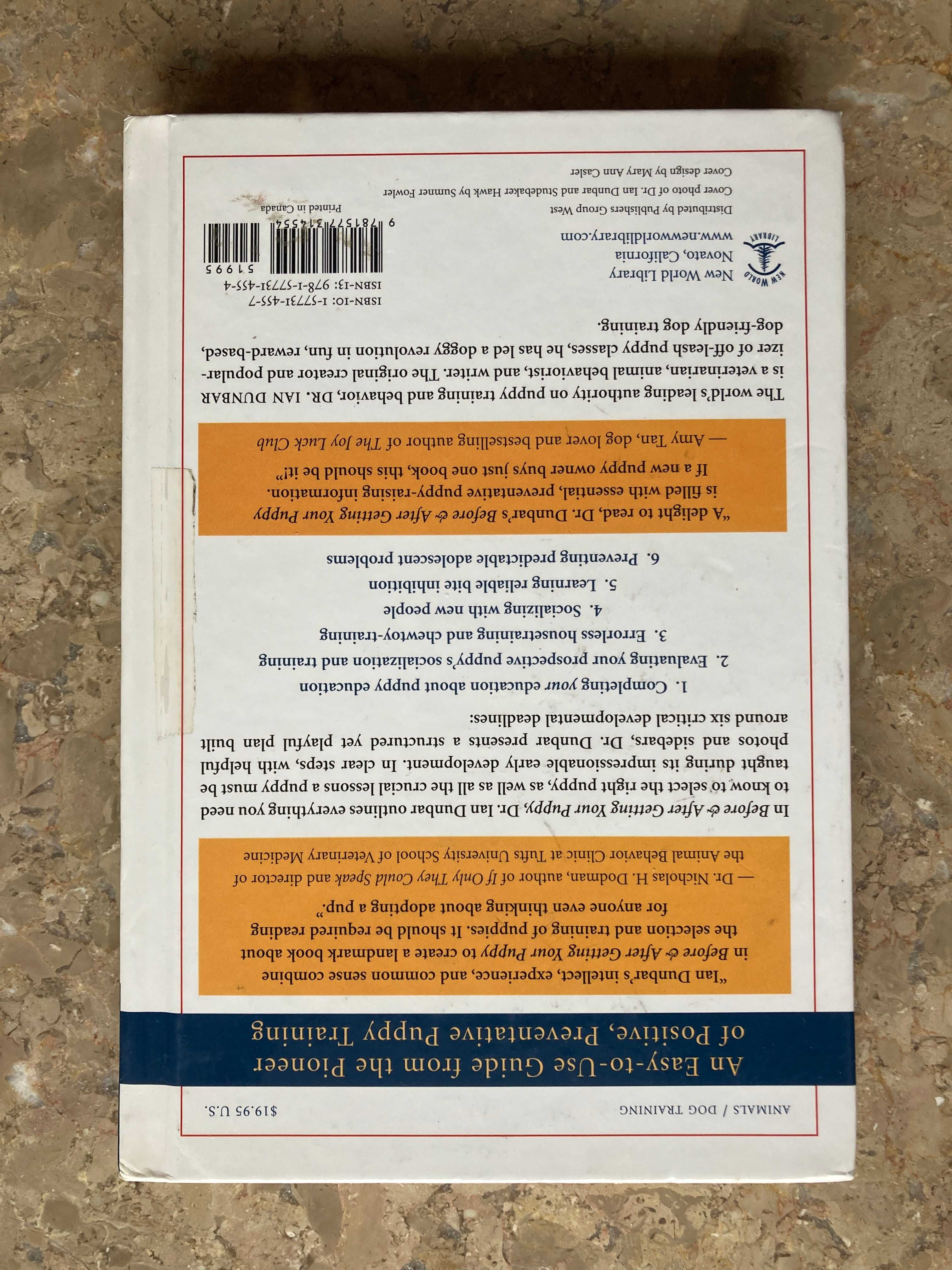 Livro "Before & After Getting your Puppy" - Dr. Ian Dunbar