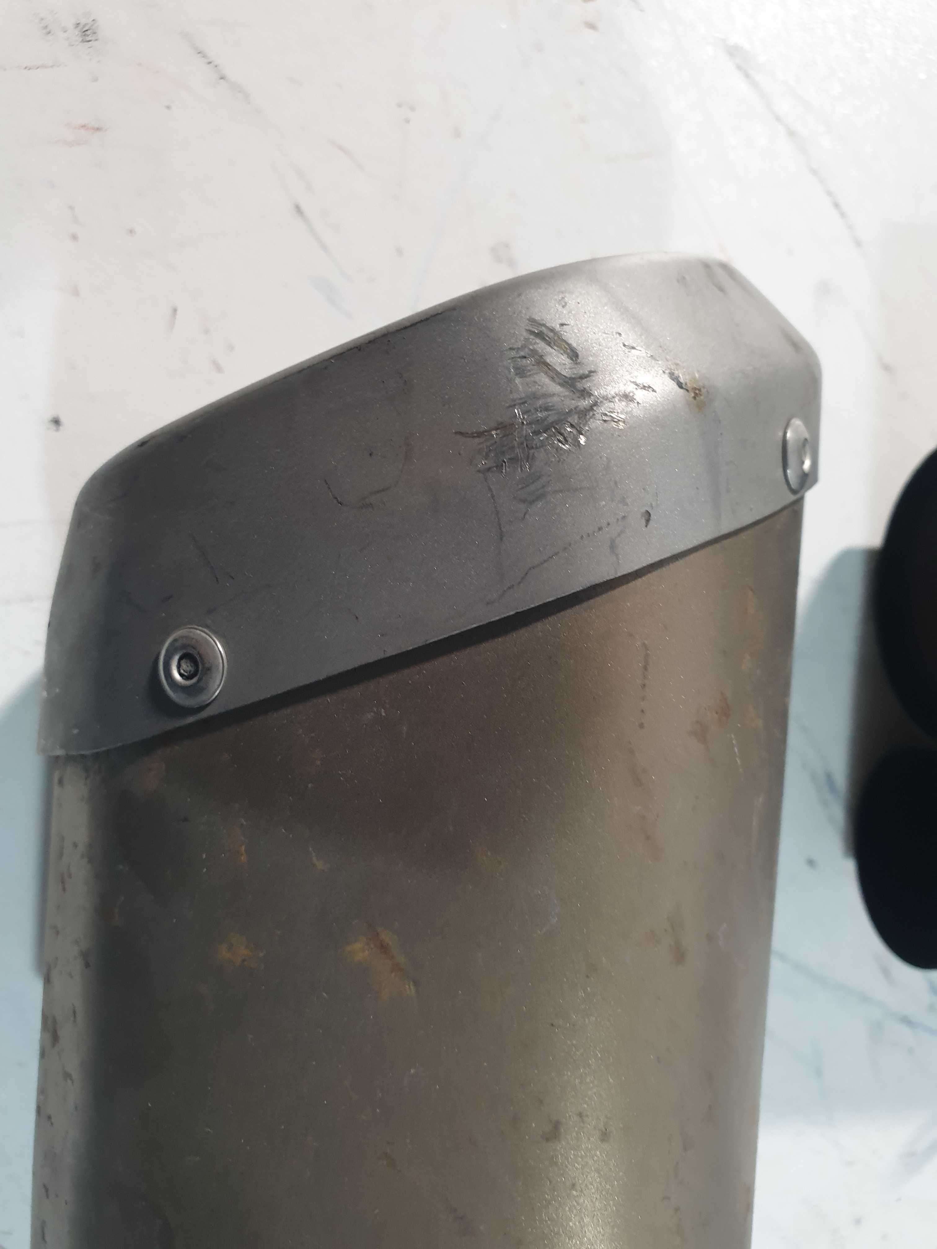 Yamaha MT 07 układ wydechowy MIVV wydech tłumik kolektory osłona