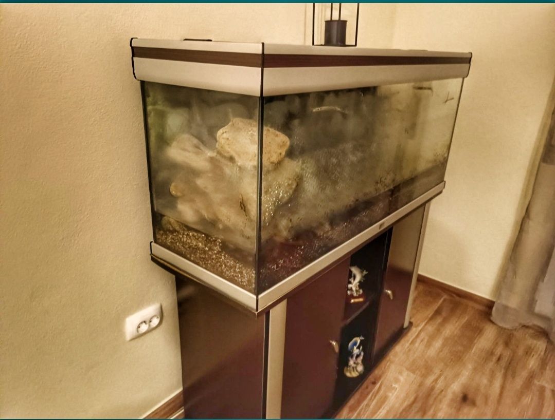 Aquário aquantlis com capacidade de 200 Litros de Água