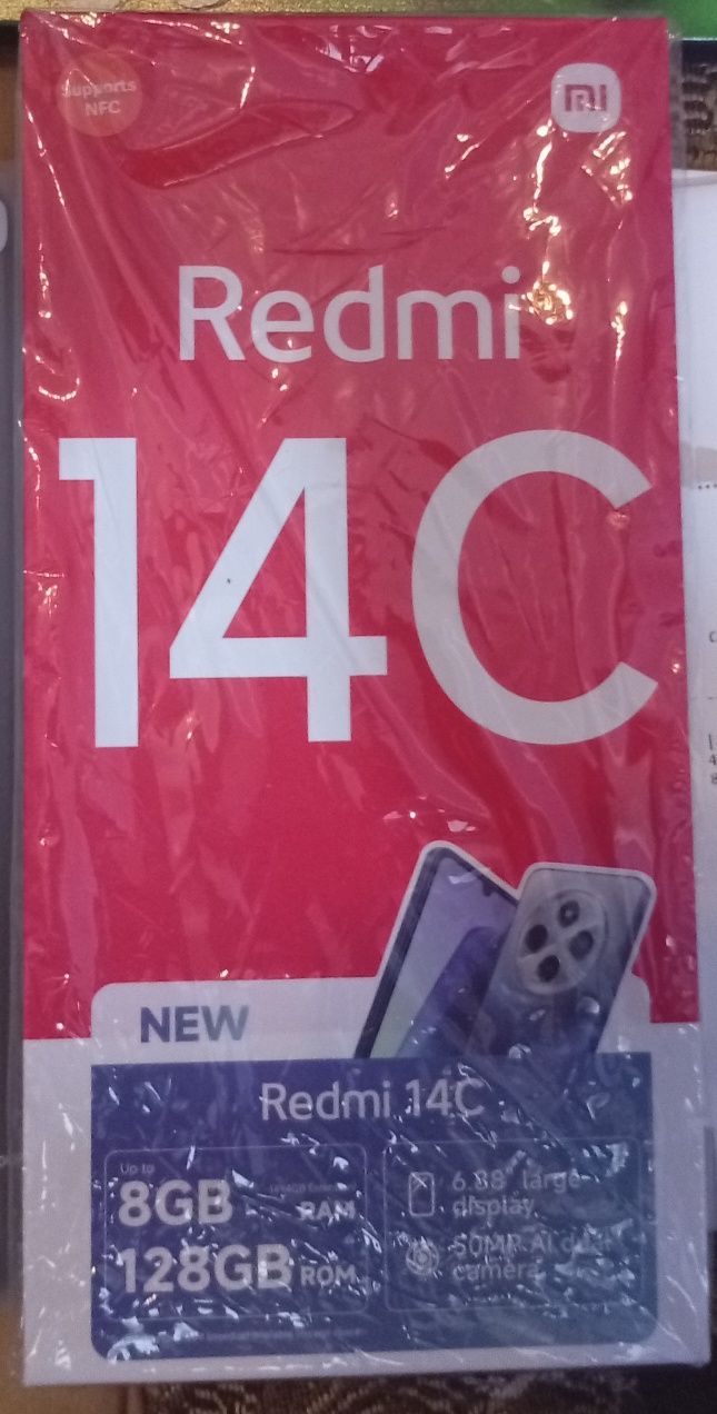 Смартфон Xiaomi redmi 14 c новый, гарантия