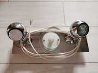 Lampa sufitowa srebrna