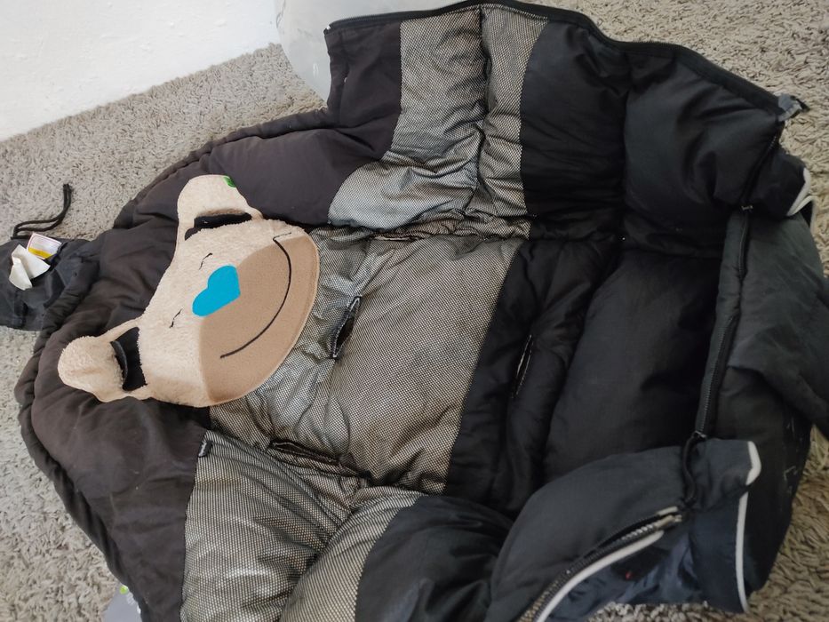 Śpiworek dziecięcy do wózka i nie tylko Mucki rozmiar L