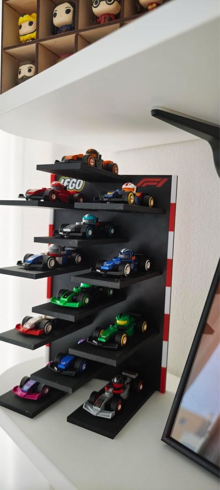 Стенд для 12 LEGO Minifigures F1 Speed ​​Champions (71049) Гараж
