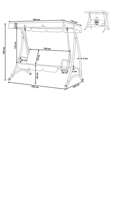 Cadeira Baloiço Jardim