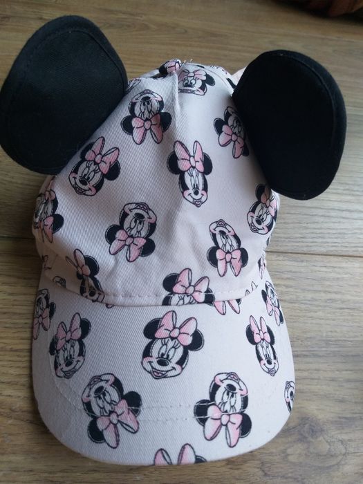 Czapeczka i kapcie rozm. 27 Minnie Mouse zestaw