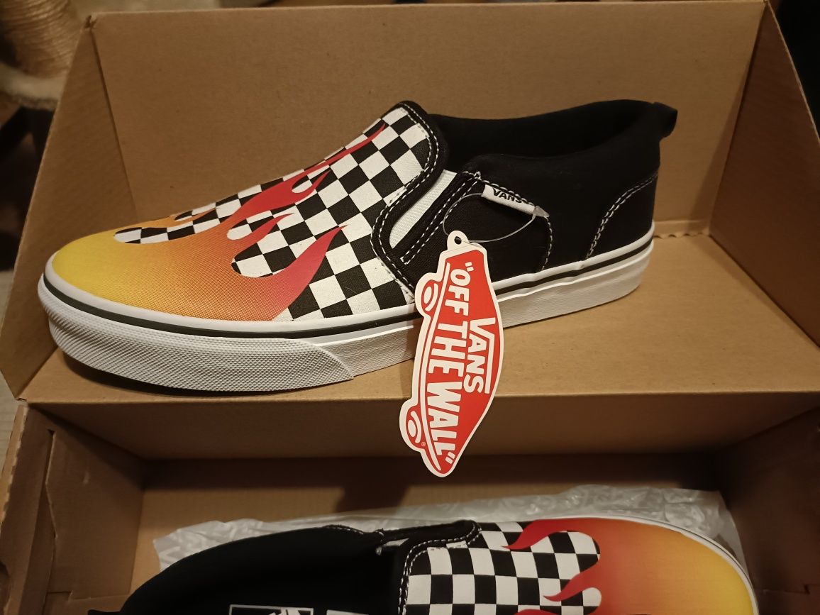 Vans flame checker vn000vh0uk81