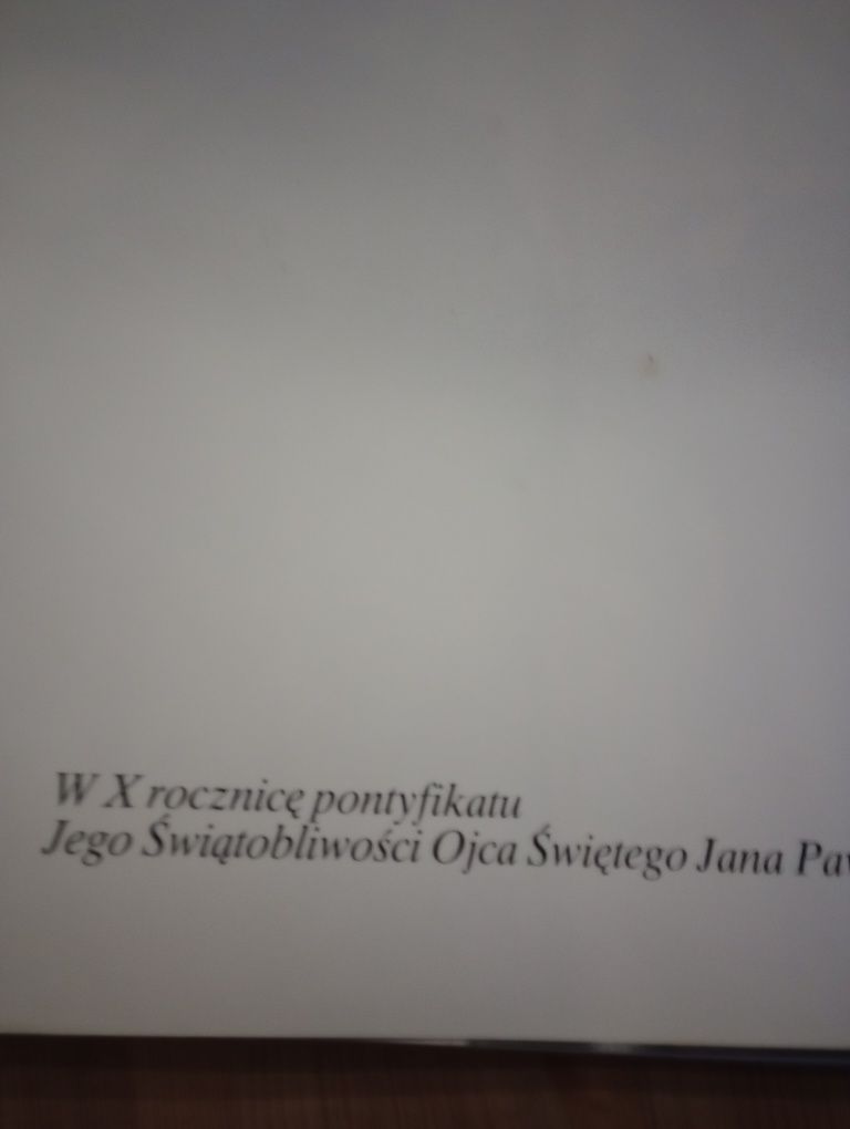 Pielgrzymka do świata . Książka z 1988 roku