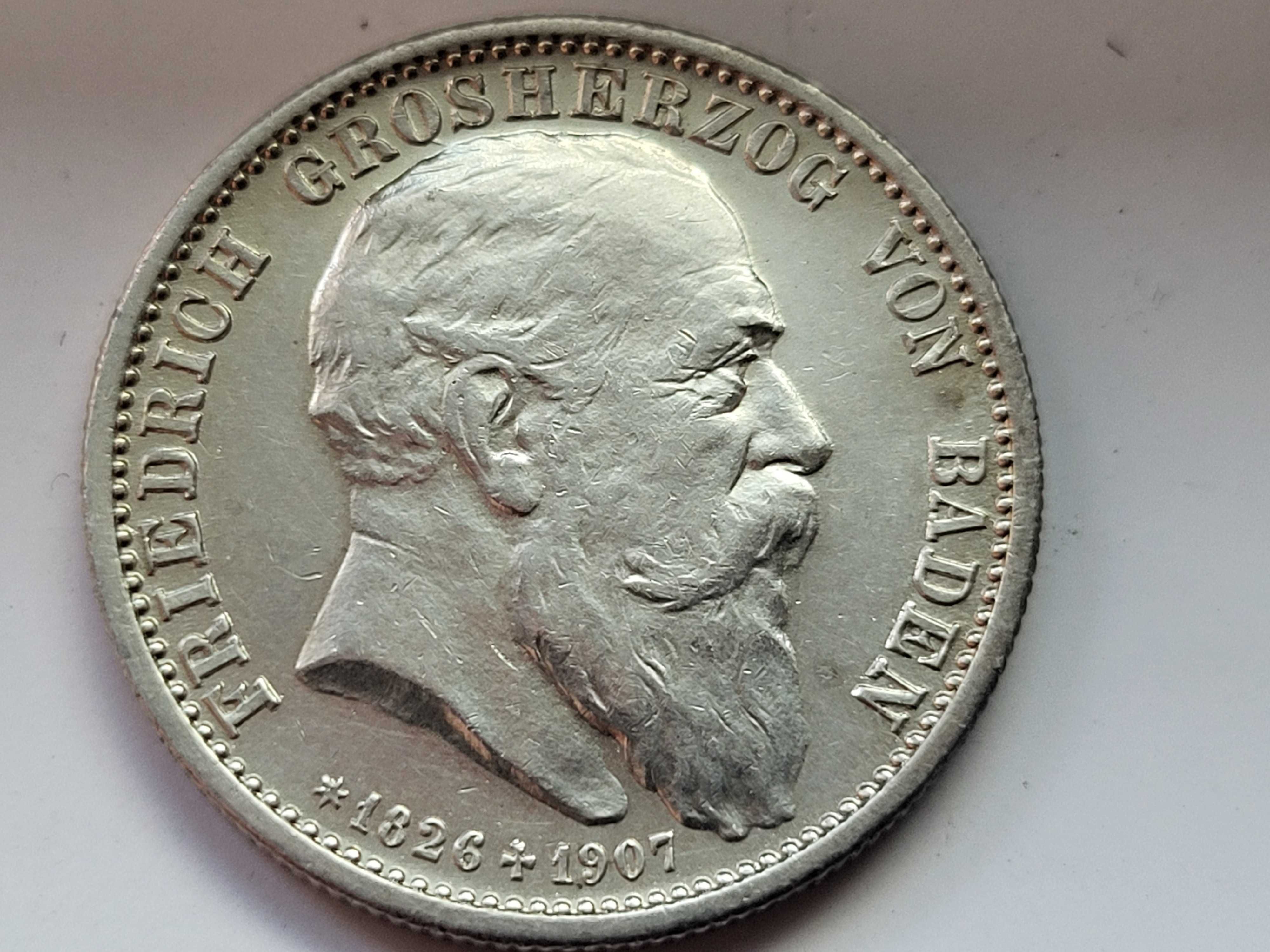 2 marki 1907 Baden