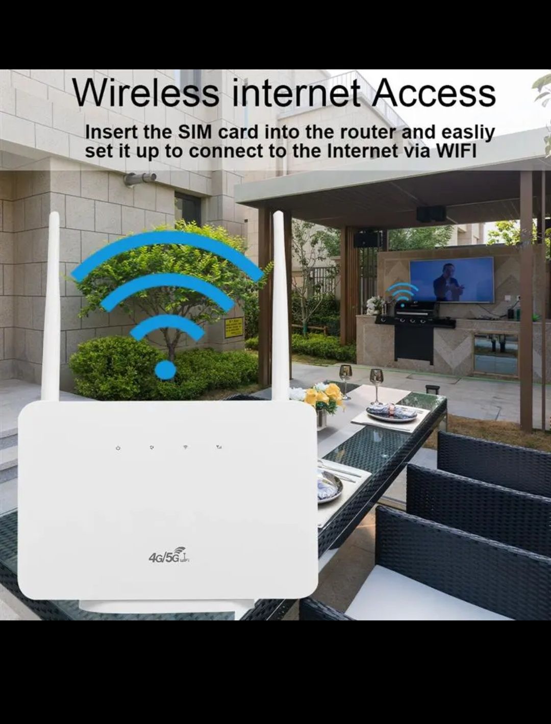 4G Wifi  Модем  роутер  sim cаrd