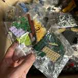 Конструктор на ВАГУ мікс дитячий (сумісний з lego) лего 1кг фігурки