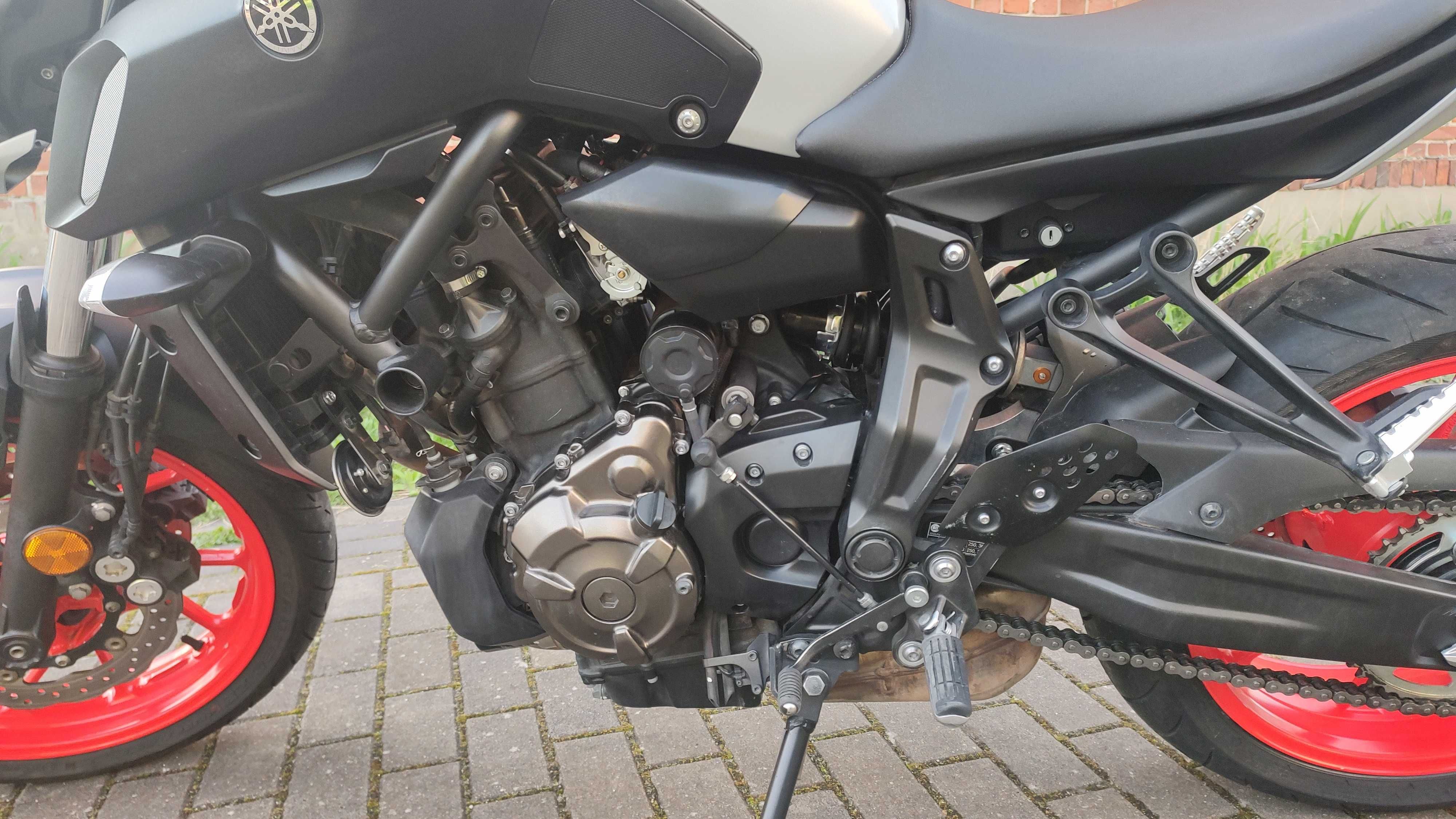 Yamaha MT-07 2019r ABS Kat. A2, bardzo ładny, transport