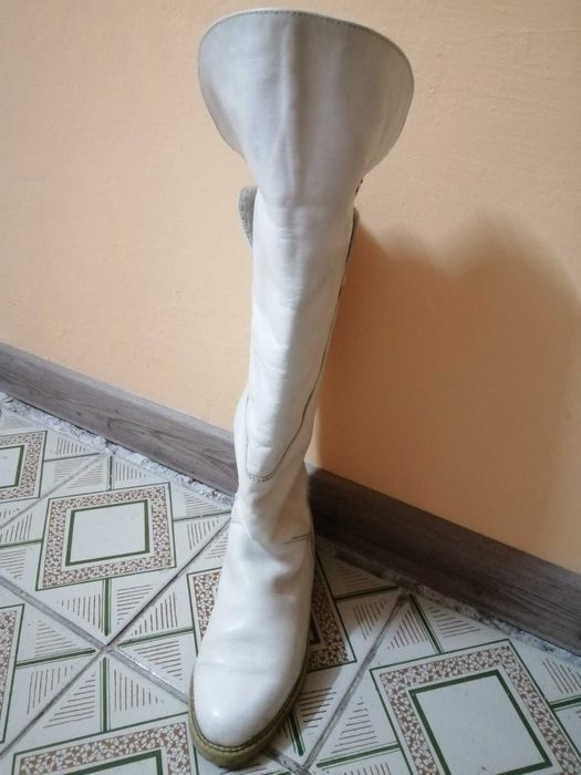 Женские зимние сапоги ботфорты. Австрия