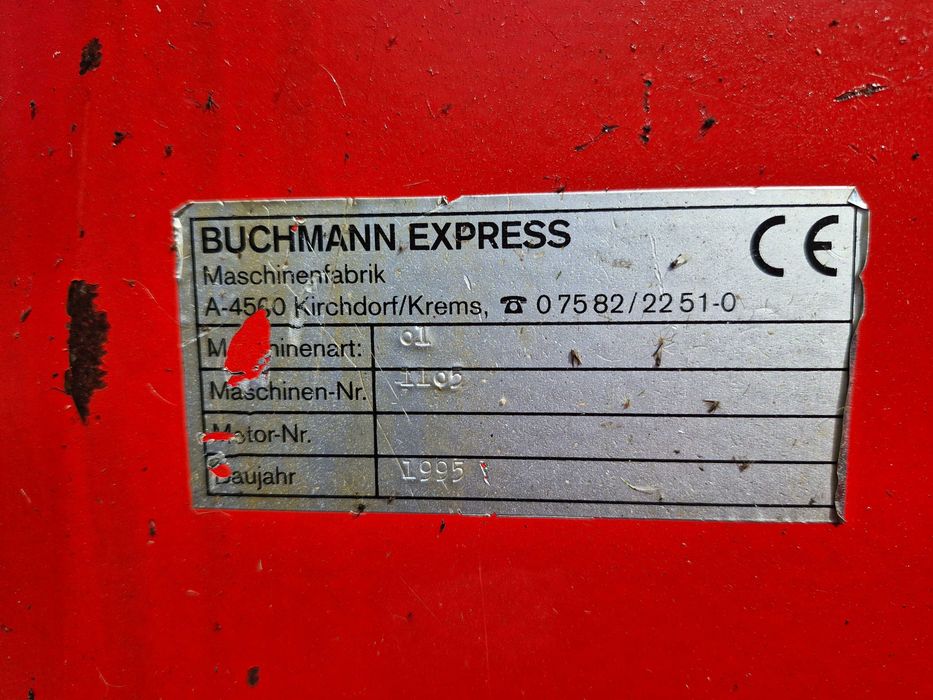 Dmuchawa do kukurydzy kiszonki śrutownik młynek buchmann express