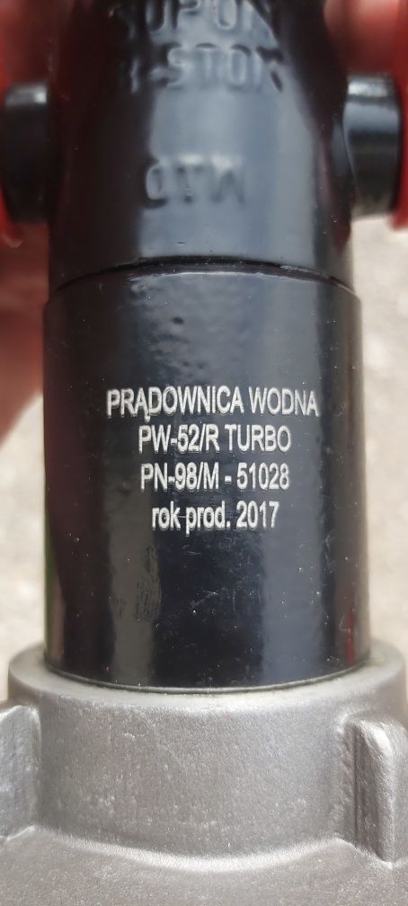 Prądownica TURBO Straż