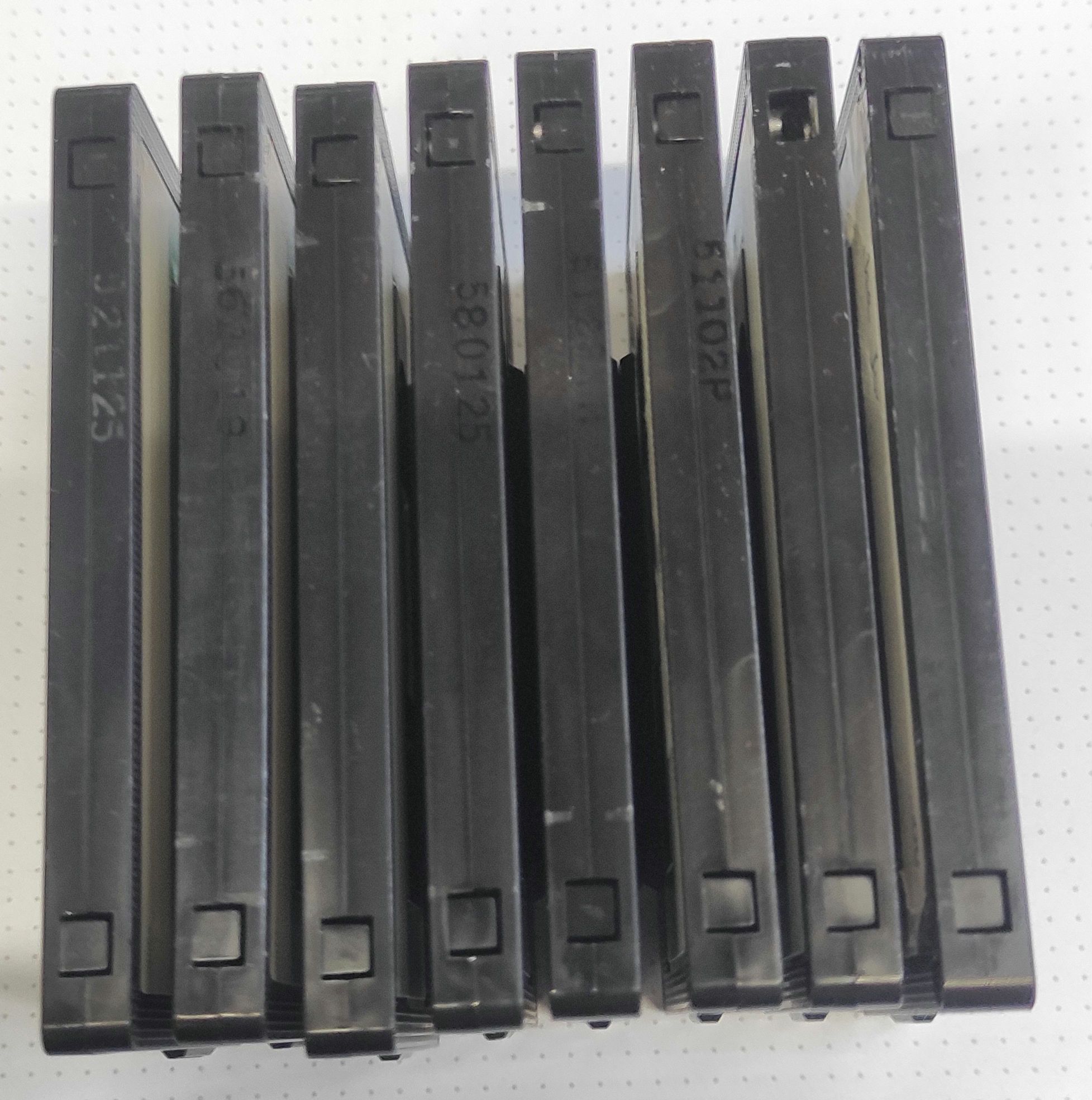 16052 Аудиокассеты SONY® DUAD-90, BHF-46,60,90,120 лот 8 кассет