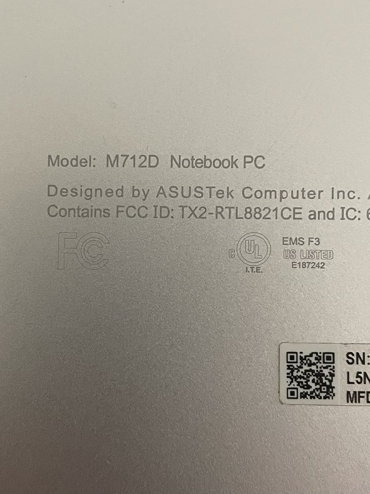 Ноутбук Asus VivoBook 17 M712D