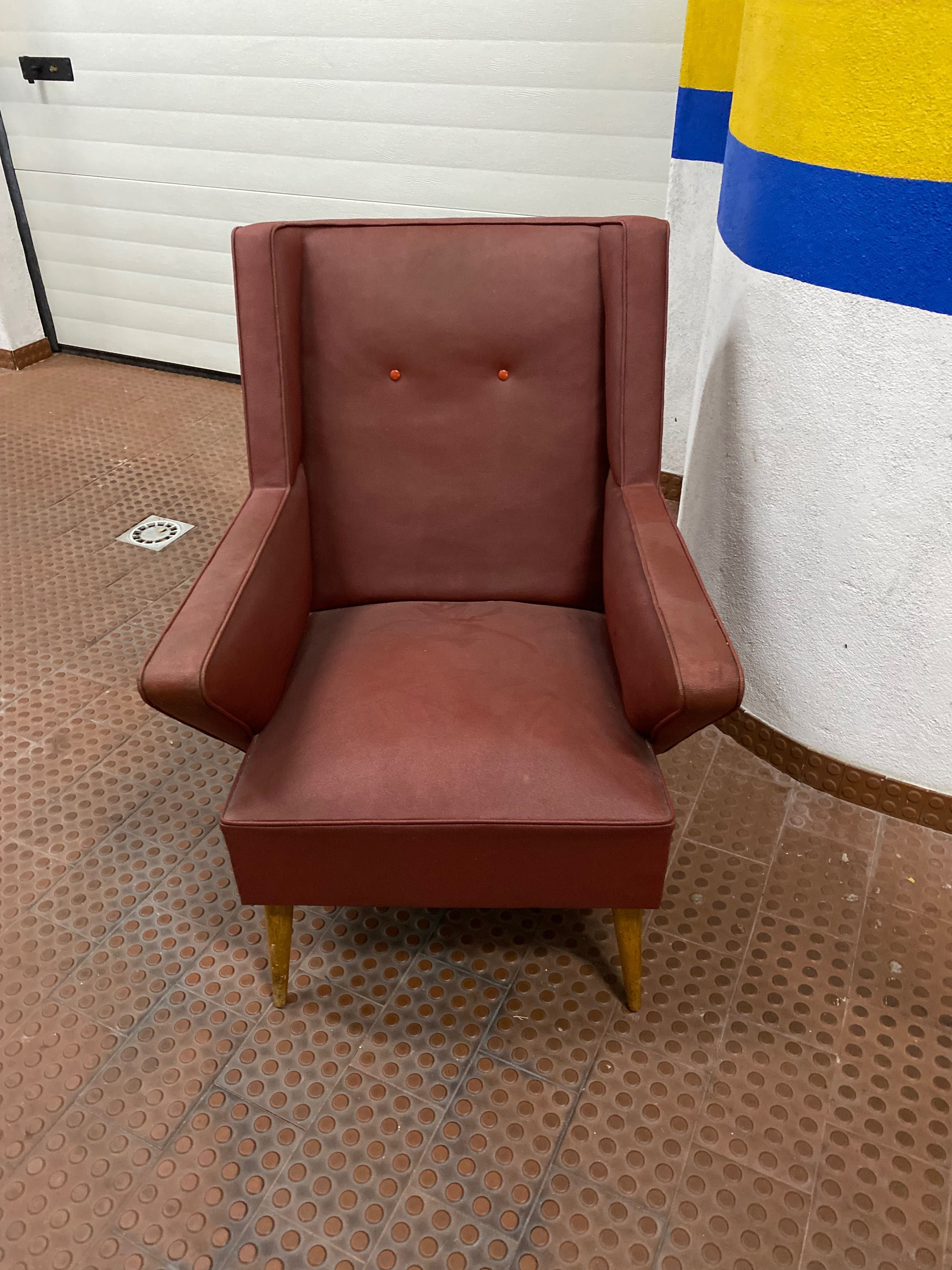 Cadeirão Bauhaus Design Anos 30 Alemanha Vintage