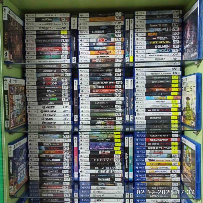 Продаж ігри PS4,5