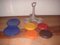 Tupperware Descansa Colheres, Tampas de Canecas e Suporte / Base