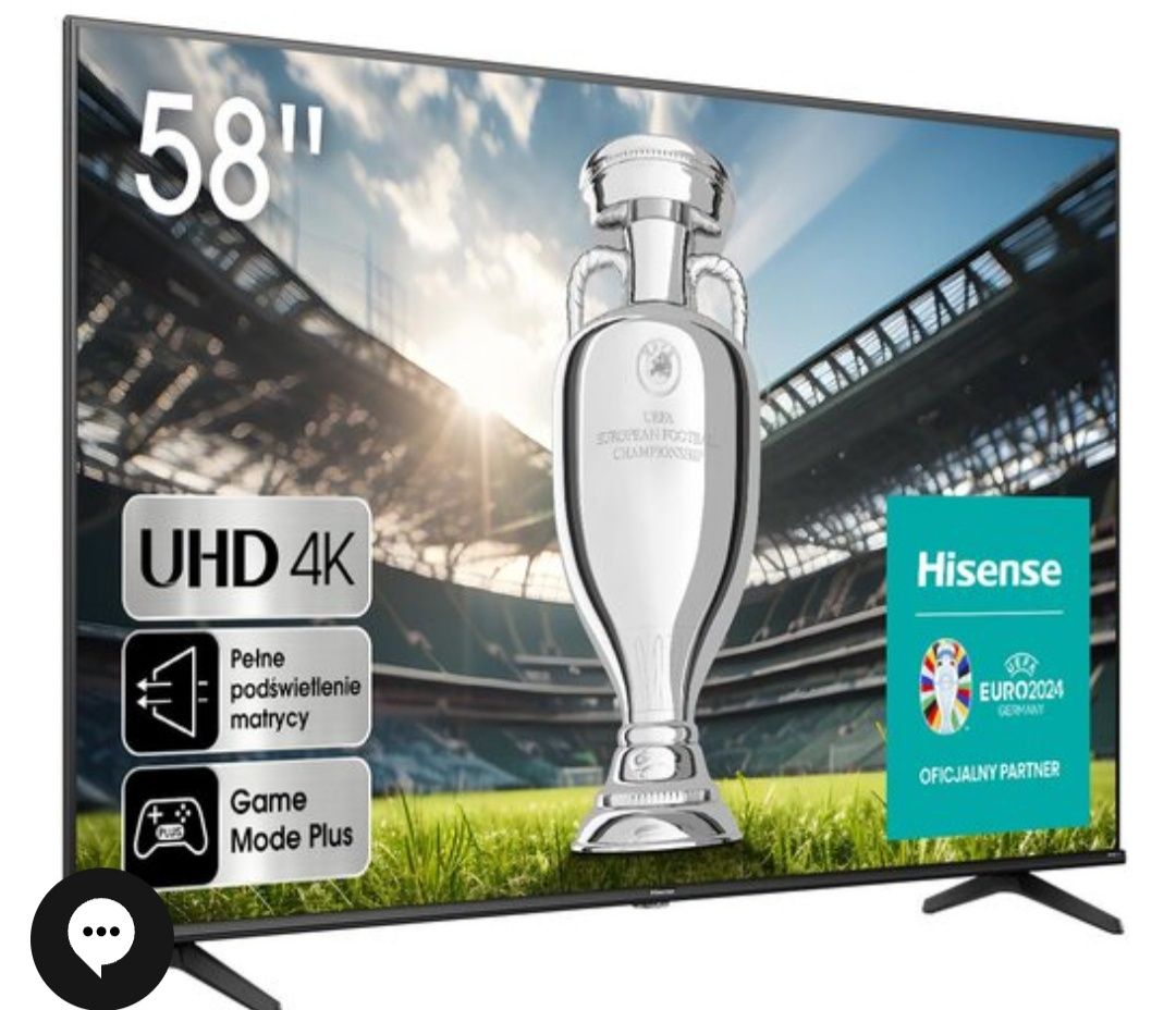 Telewizor 58 cali Hisense