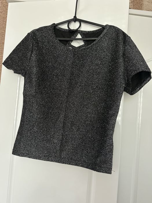 Блузка срібна розмір S