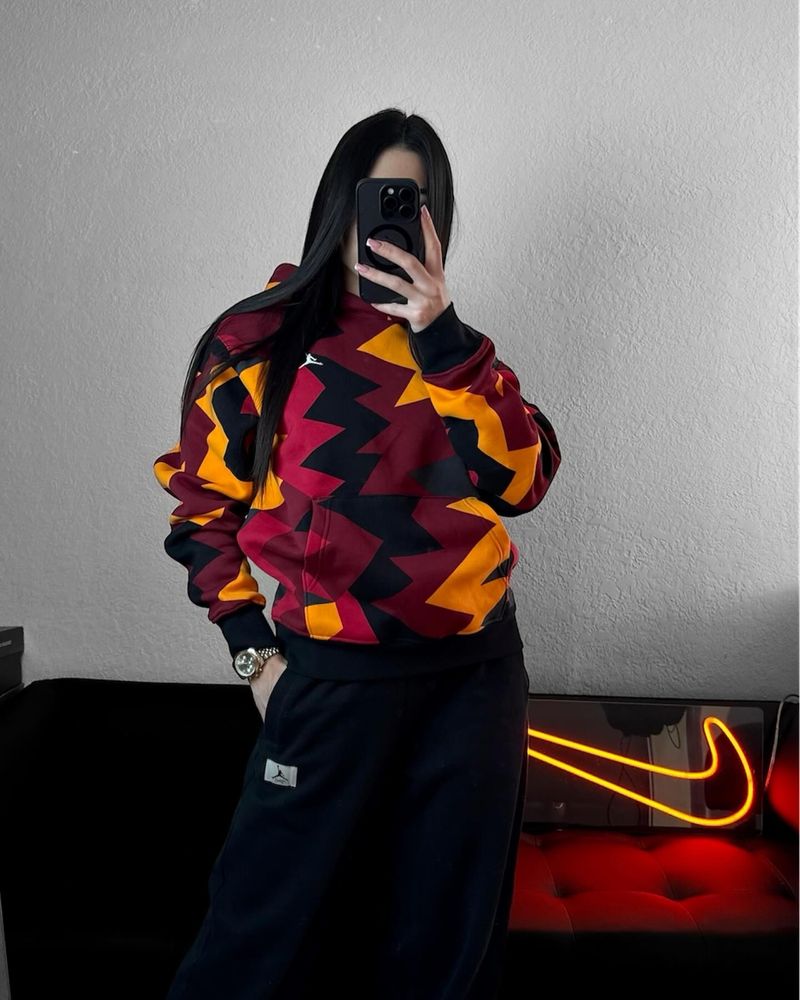 Худі jordan nike яскраве найк джордан толстовка кофта спортивна