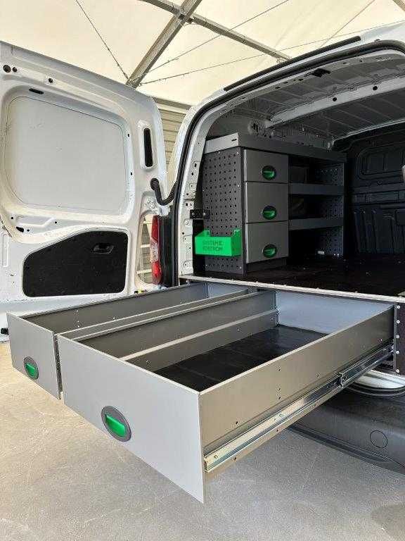 Zabudowa serwisowa do samochodu dostawczego Regał Bus Szafka caddy