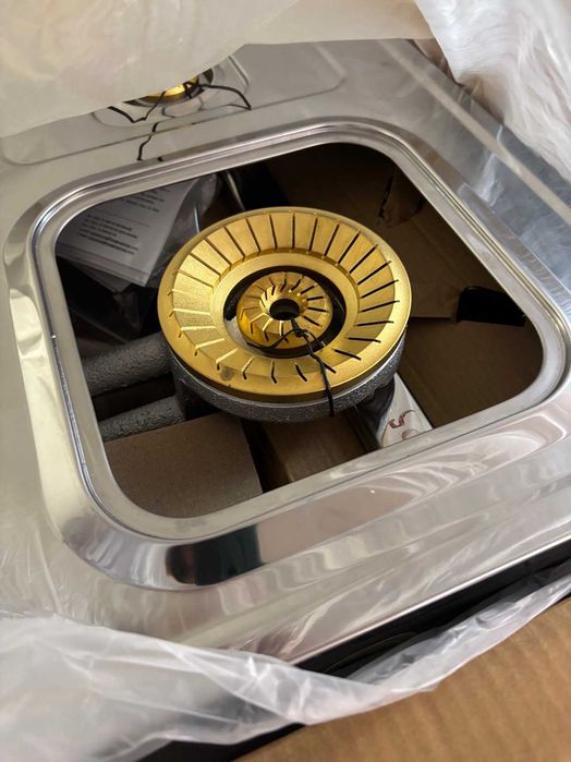 Fogão INOX Haeger Triple Saphire NOVO