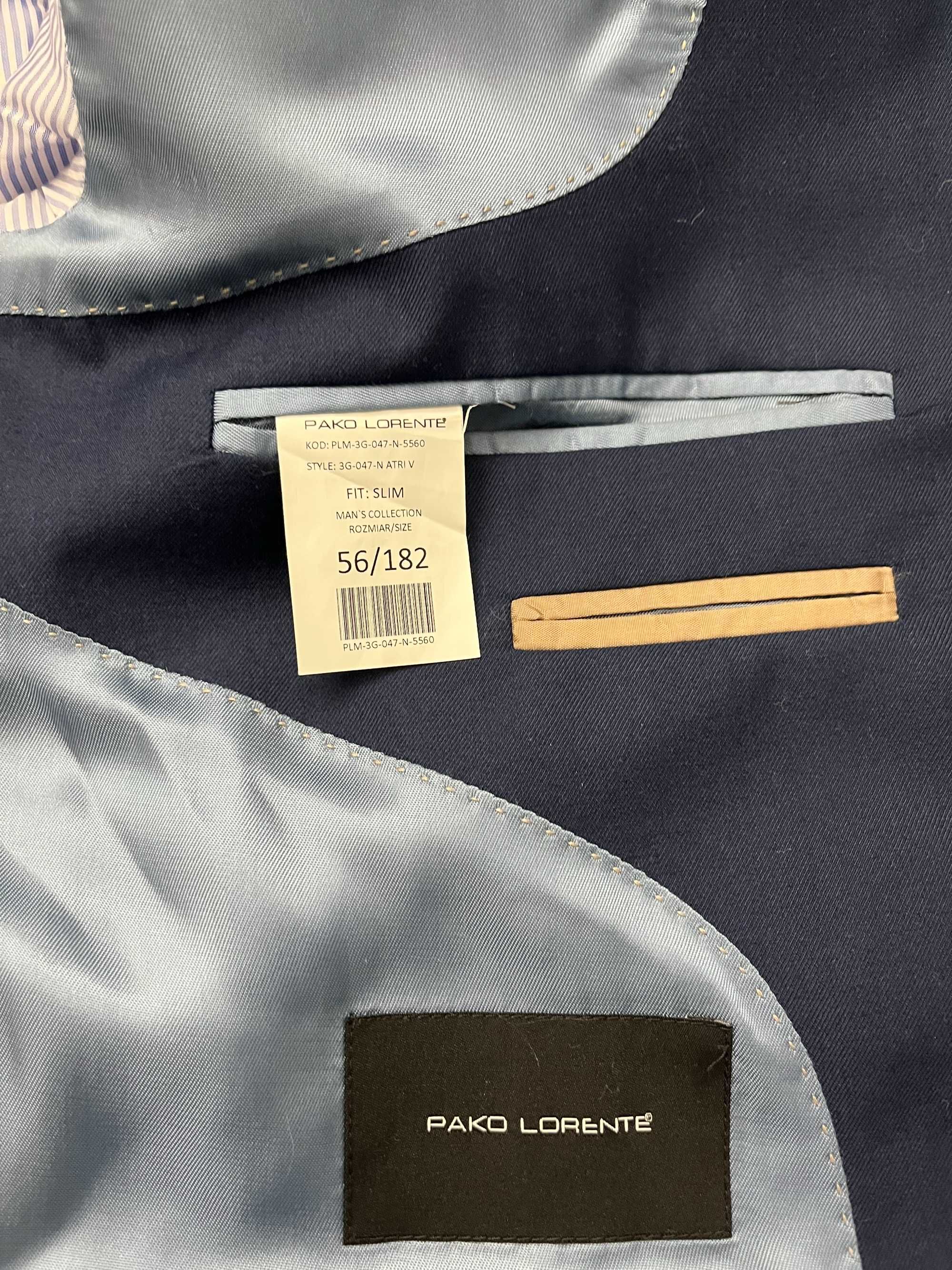 Garnitur Pako Lorente PLM-3G-047-N-5560 rozmiar 56/182 Man Slim