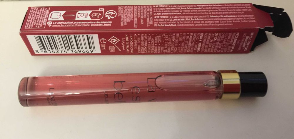 Подарок Lancome: парфюм LaVie est Belle L'Elixir,крем Renergie 40%цены