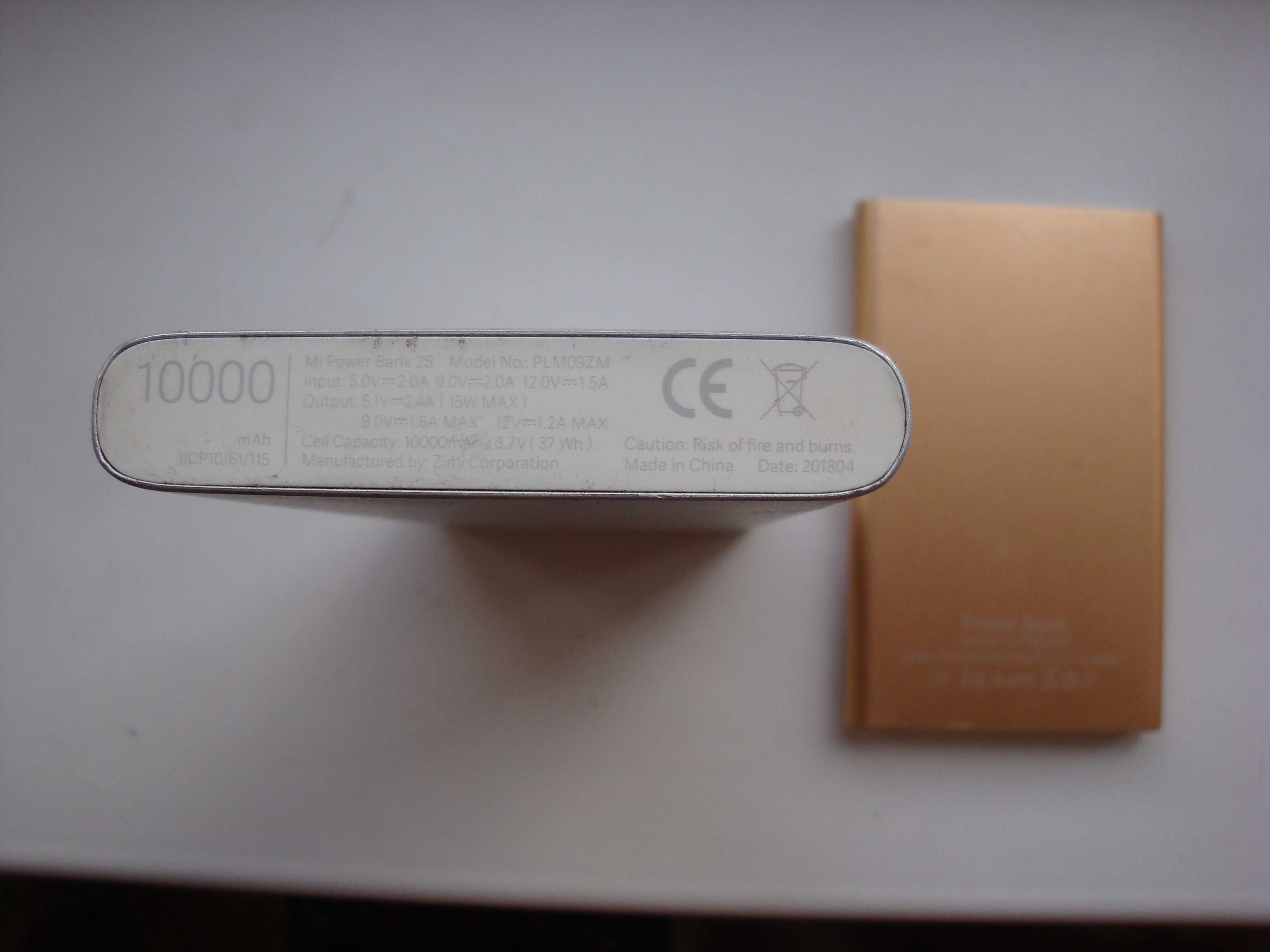 Повербанк PowerBank внешний аккумулятор MI 10000, 12000 mAh хор. сост.