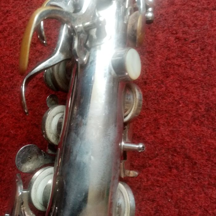 Saksofon altowy srebrny