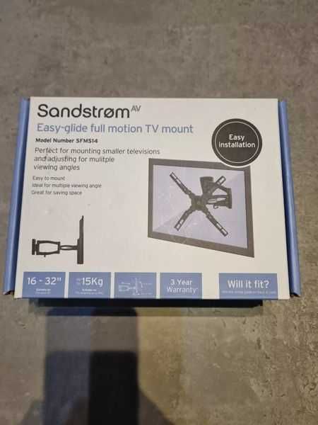 Uchwyt do telewizora Full Motion - czarny, 16-32"