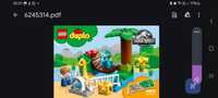 Lego duplo 10879 Jurrasic park łagodne olbrzymy.  Dinozaury.