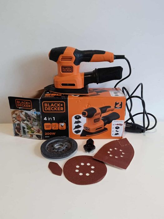 Szlifierka oscylacyjna Black+Decker 
Stan bardzo dobry 100% sprawna, s