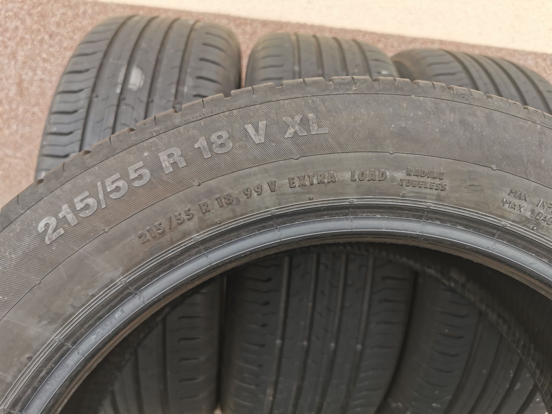 Opony letnie 215/55 r18  continental