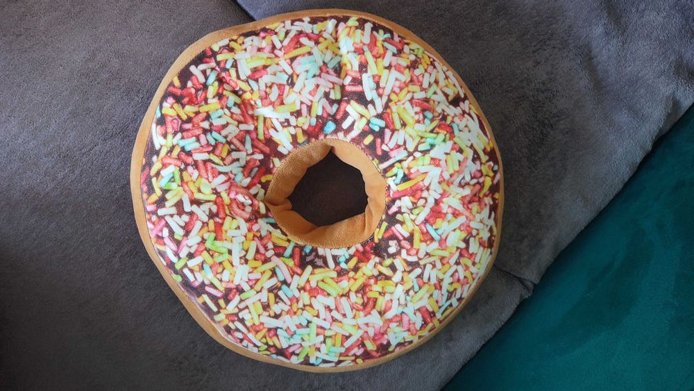 Poduszka donut okrągła