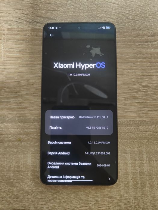 Смартфон Xiaomi Redmi Note 13 pro 5g (12 ram, 256 rom)
