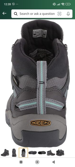 Трекінгові ботинки термо KEEN Women's Steens Mid Height Leather Waterp