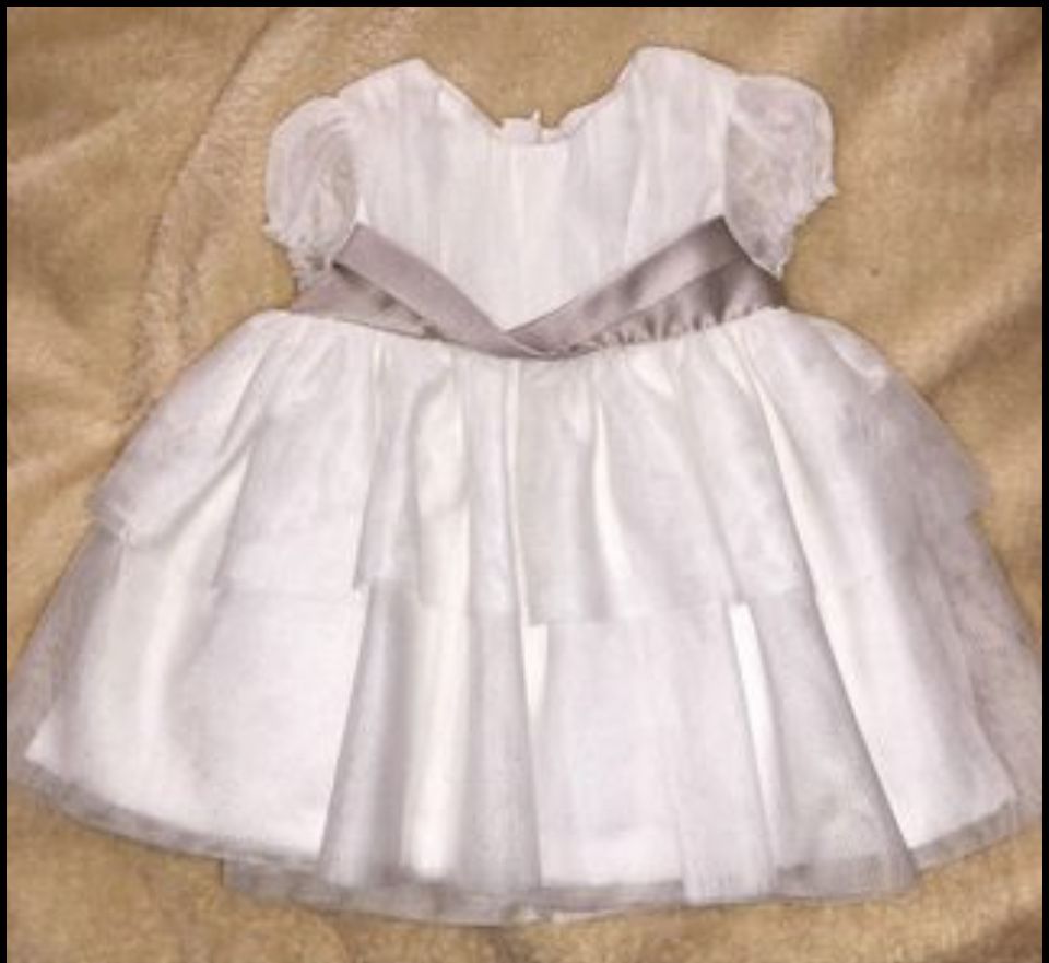 Vestido batismo para menina de 6 mes