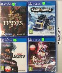 GRY PS4/PS5 Balan Hades Snowrunner Grid Legends