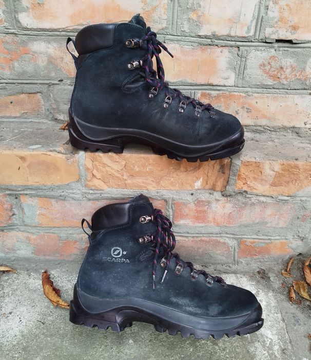 Ботинки горные, трекиговые мужские Scarpa, р. 42. Италия.