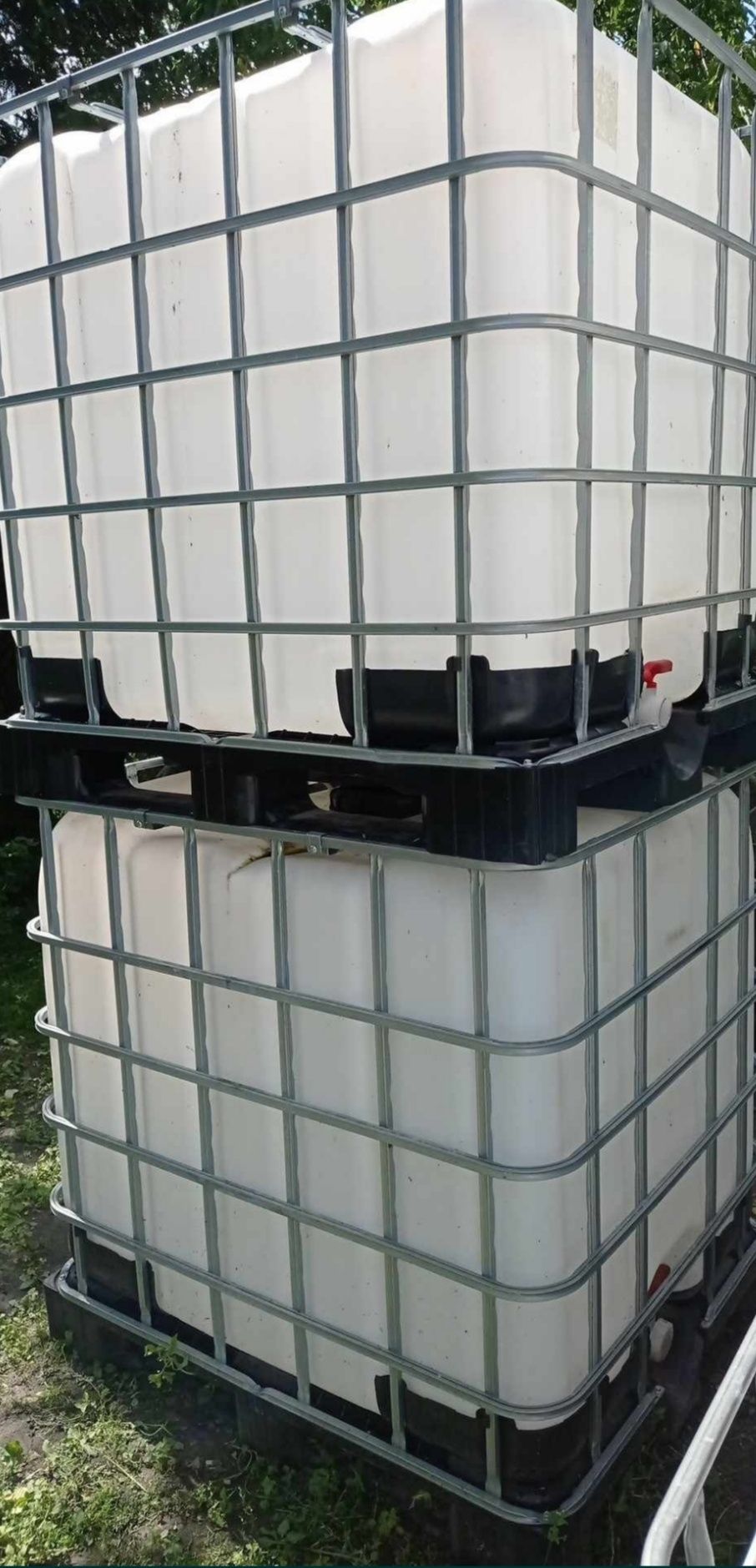 Zbiornik beczka mauser paletopojemnik IBC mauzer 1000l na wodę