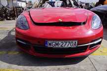Pojazd na części Porsche Panamera 4S 971 2017 2.9 CSZA tel 692324777 skrzynia CODS1 lakier lM3C silnik skrzynia dyfer rozrusznik akternator zderzak wydech chłodnica przód pas felga amortyzator sanki lampa sanki 971400048AM 971407487J 971423051AM